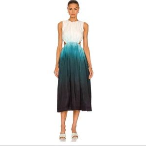 AJE Cosmos Cut Out Midi Dress WITH TAGS